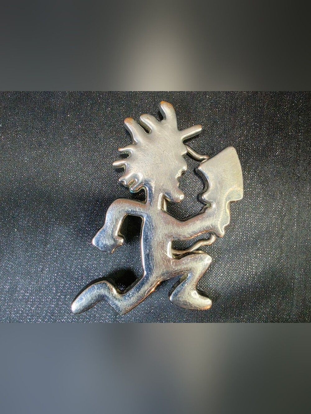 Hatchetman Style Belt Buckle Juggalo ICP Running Hatchet Vintage Metal